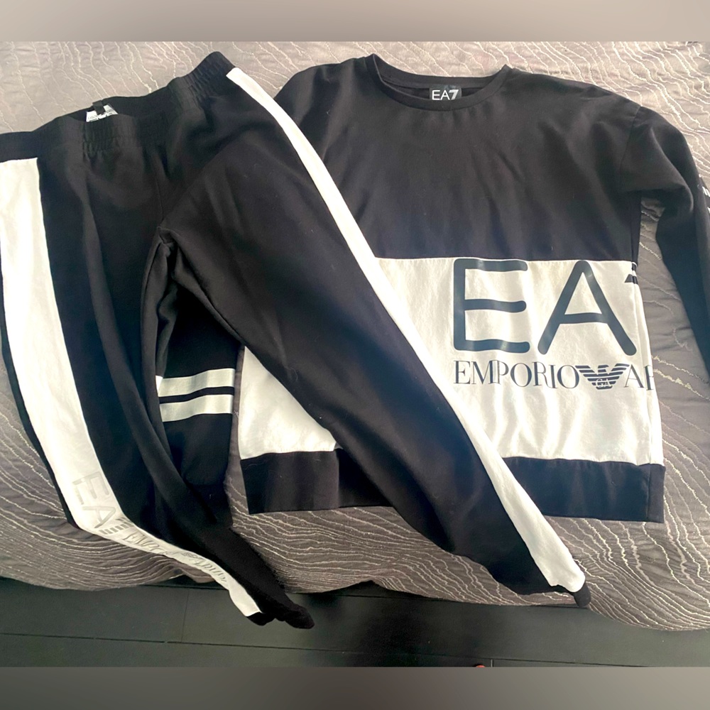 EA7 - Emporio Armani boys track suit.